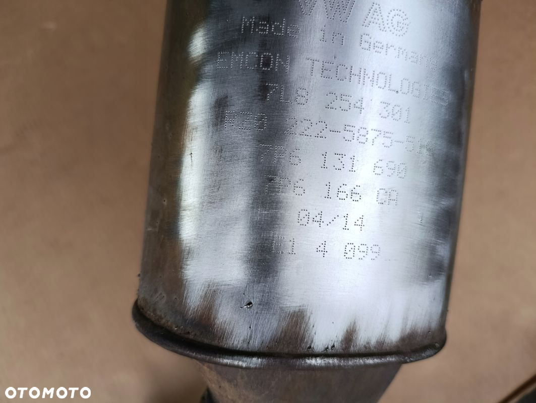 PORSCHE CAYENNE II 2 7P 3.0 TDI KATALIZATOR DPF 7L8254301 7P6131690 - 5