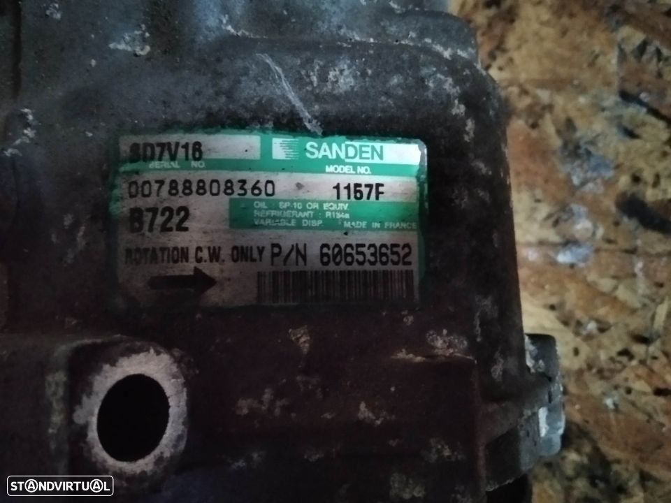 COMPRESSOR AC ALFA ROMEO 147 156  SD7V16 1157F 60653652 - 2