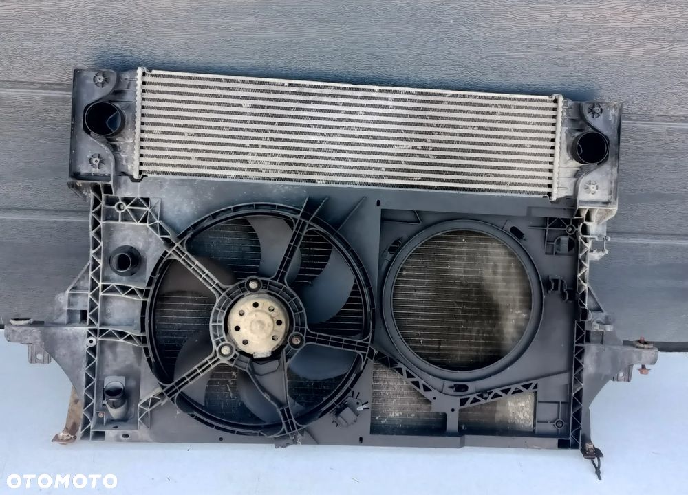 CHŁODNICA KLIMATYZACJI ,WODY,INTERCOOLER, WENTYLATOR -  MOVANO MASTER 2.5DCI - 2
