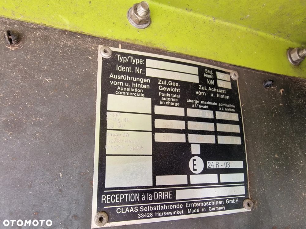 Claas Tucano 450, 5.4m, 2009r. - 13