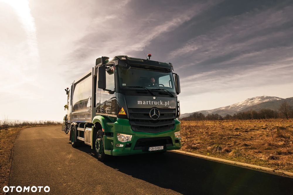 Mercedes-Benz Antos 4x2  śmieciarka, 1 komorowa 16 m3, ZABUDOWA 2022,  serwis, gwarancja, sprzedaż/wynajem - 17