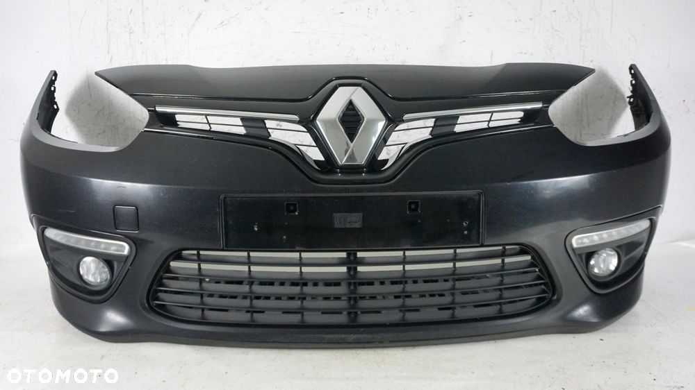 ZDERZAK PRZÓD PRZEDNI RENAULT FLUENCE LIFT 13-16 LED DRL TEGNE ATRAPA - 1