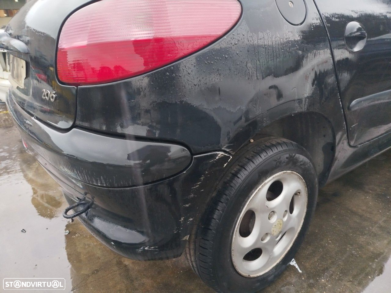 Pára-choques trás PEUGEOT 206 (2A/C) - 2