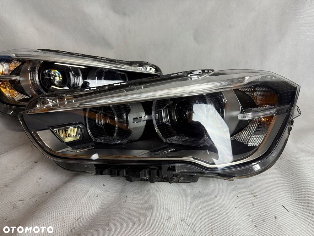 BMW X1 F48 FULL LED LAMPA LEWA PRAWA REFLEKTOR LEWY PRAWY DEMONTAŻ - 6