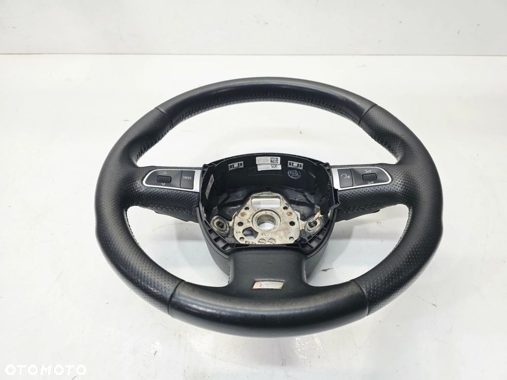 KIEROWNICA SKÓRA MULTIFUNKCJA S LINE ŁOPATKI AUDI A6 C6 4F0419091DP 25/25 - 2