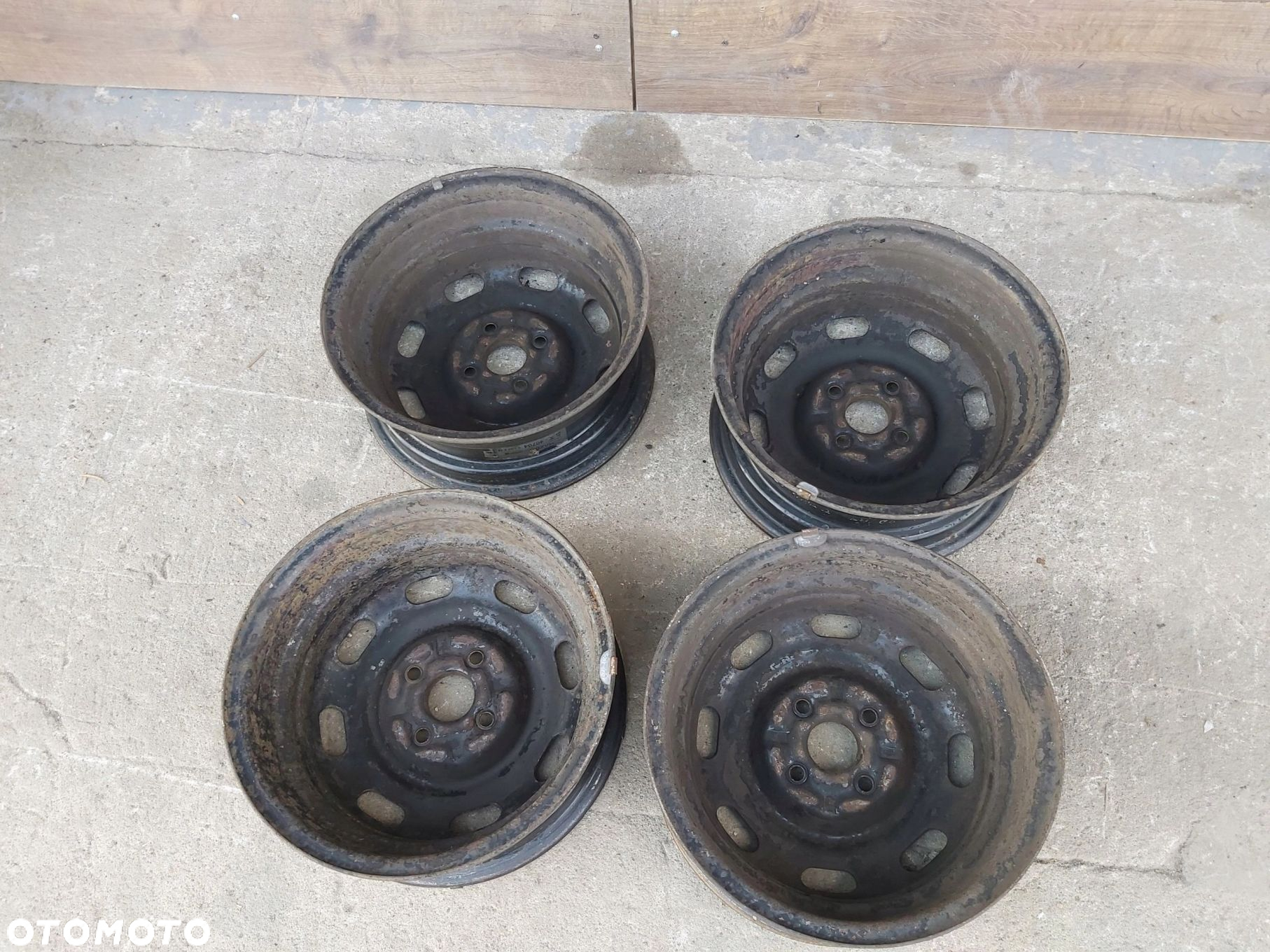 Mazda Toyota Yaris I felga stalowa felgi 14 cali 4x100 X-40704 - 7