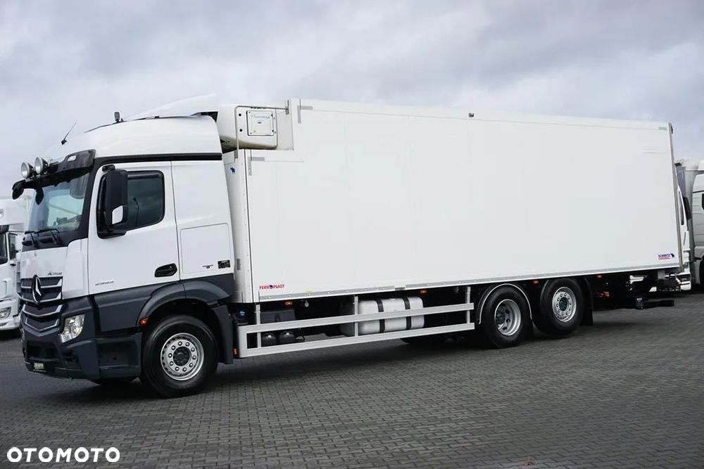Mercedes-Benz ACTROS / 2553 / EURO 6 / CHŁODNIA + WINDA / 23 PALETY / OŚ SKRĘTNA - 3