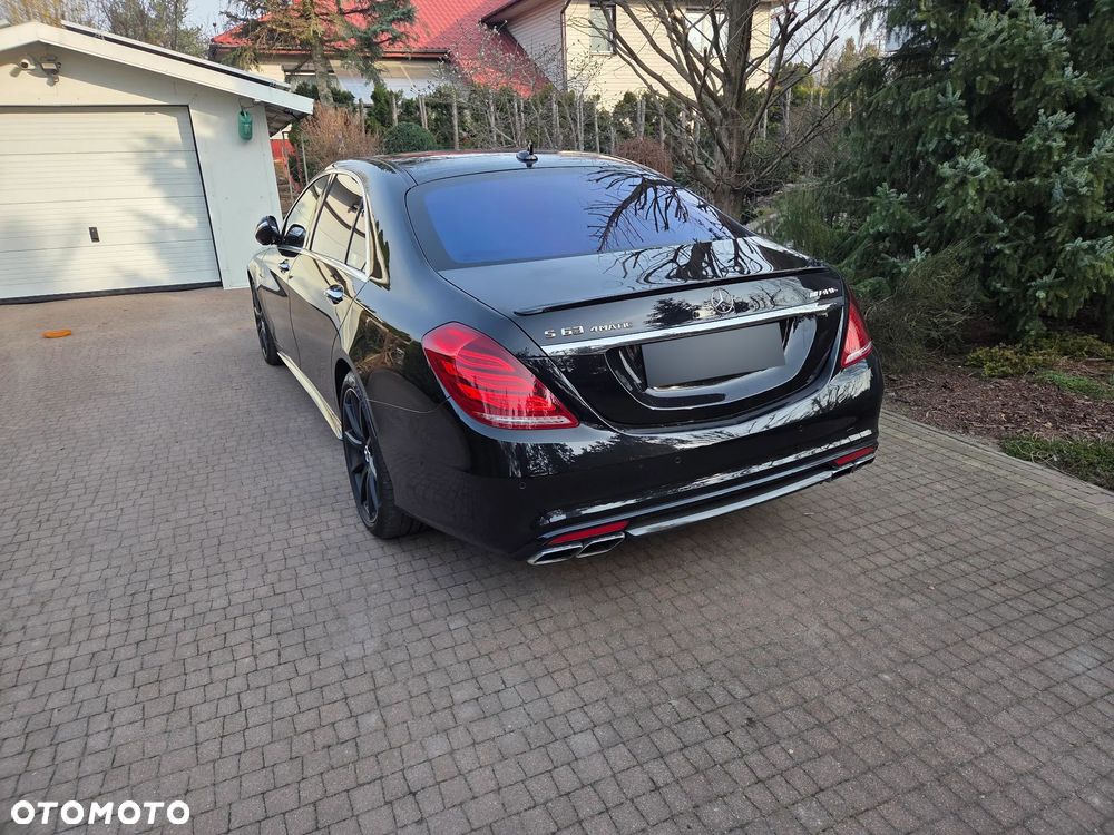 Mercedes-Benz Klasa S 63 AMG L 4Matic AMG Speedshift MCT - 3