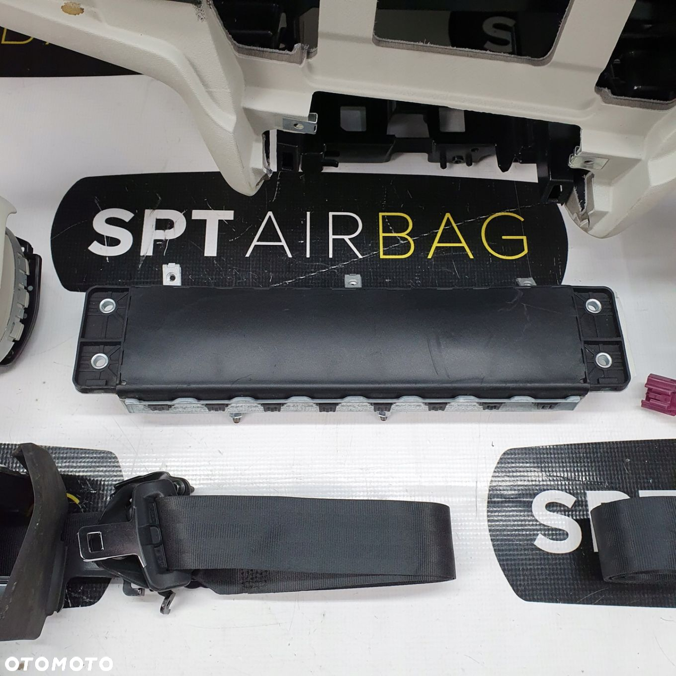 VOLVO V90 DESKA ROZDZIELCZA KONSOLA KOKPIT PULPIT PODUSZKI AIRBAG AIR BAG PASY KIT SET - 7