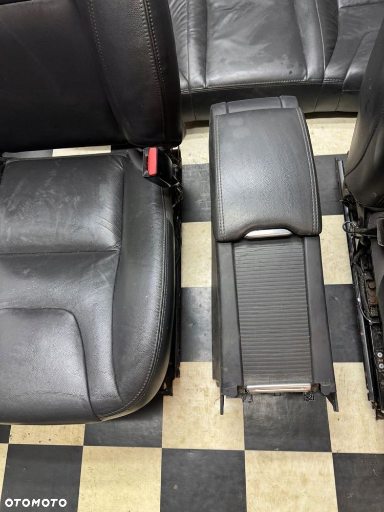 fotel lewy prawy fotele kanapa tył volvo s60 ii 2011-2018 skóra - 3