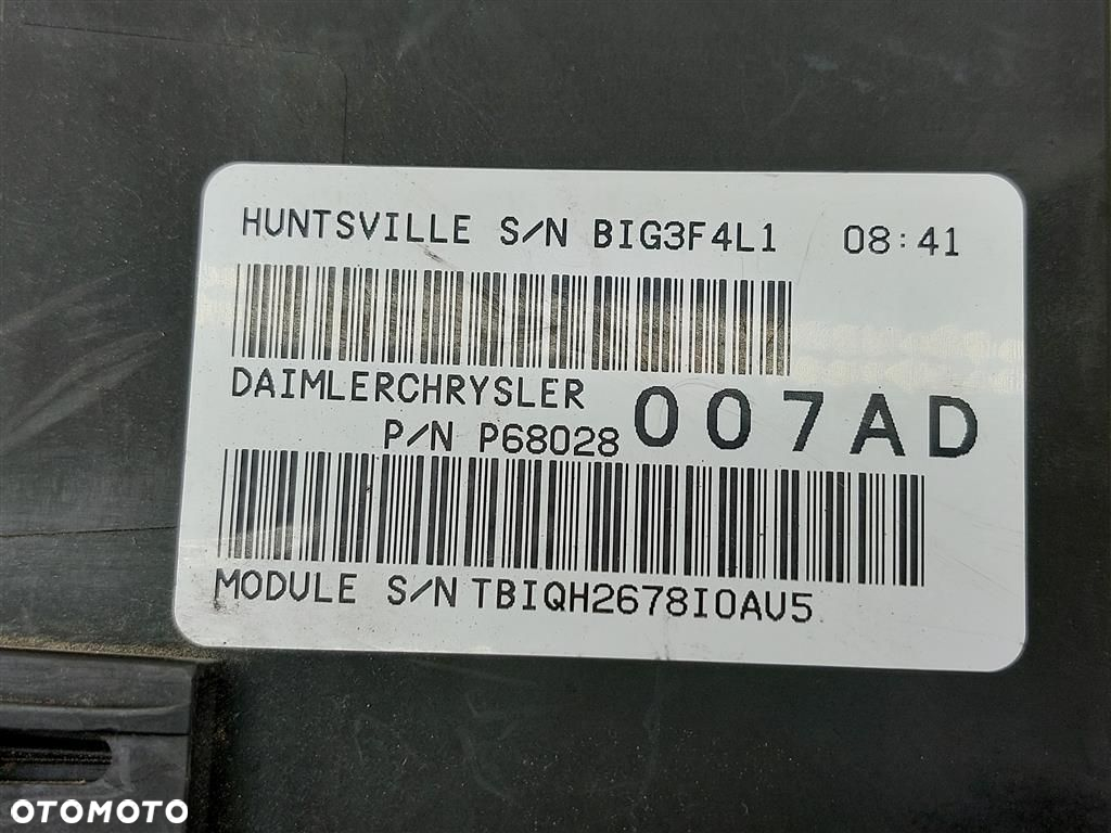 Moduł BCM Sterownik Dodge Caliber  2.0CRD 140KM 2006-2011 P68028007AD - 7