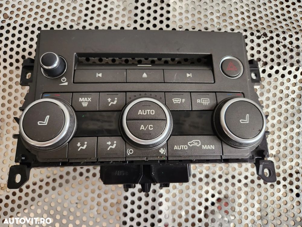 Panou Modul Comenzi Control Clima Climatronic Range Rover Evoque An 2012-2013-2014-2015-2016-2018-2019-2020 Original - Dezmembrari Arad - Achizitionam Autoturisme/Piese - 3