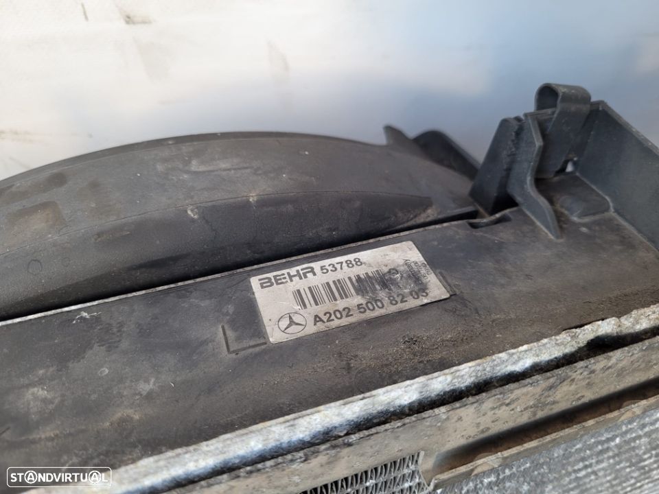 RADIADOR VENTILADOR ORIGINAL | REF. A2025000593KZ A2025008203 | MERCEDES BENZ CLASS C W202 2.2CDI; - 4