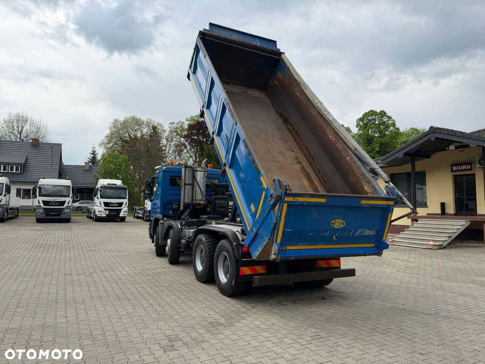 Mercedes-Benz 3544 ACTROS MP3 wywrotka 3-str. MEILLER, plandeka, BORDMATIC - 10