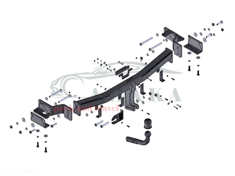 Hak Holowniczy Odkręcany Do Kia Sorento 2009-2012 - 3