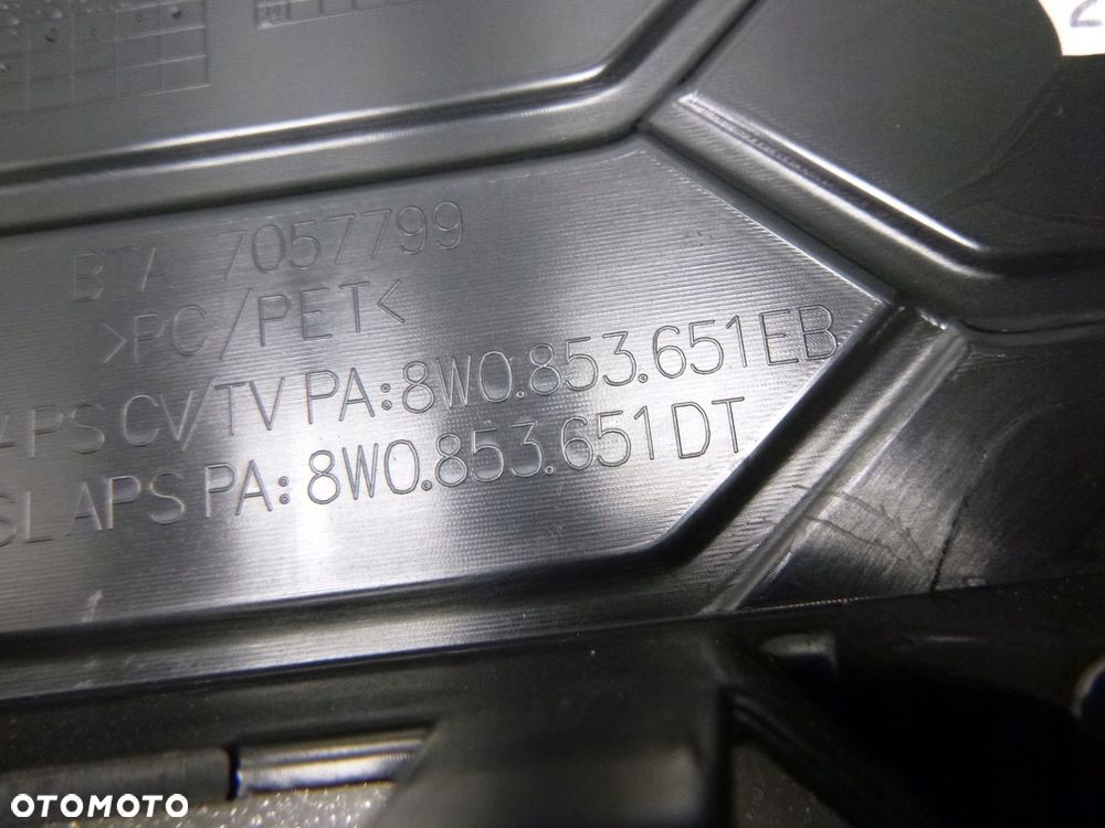 AUDI A4 B9 S-LINE LIFT GRILL ATRAPA CHŁODNICY PDC ORYGINAŁ - 13