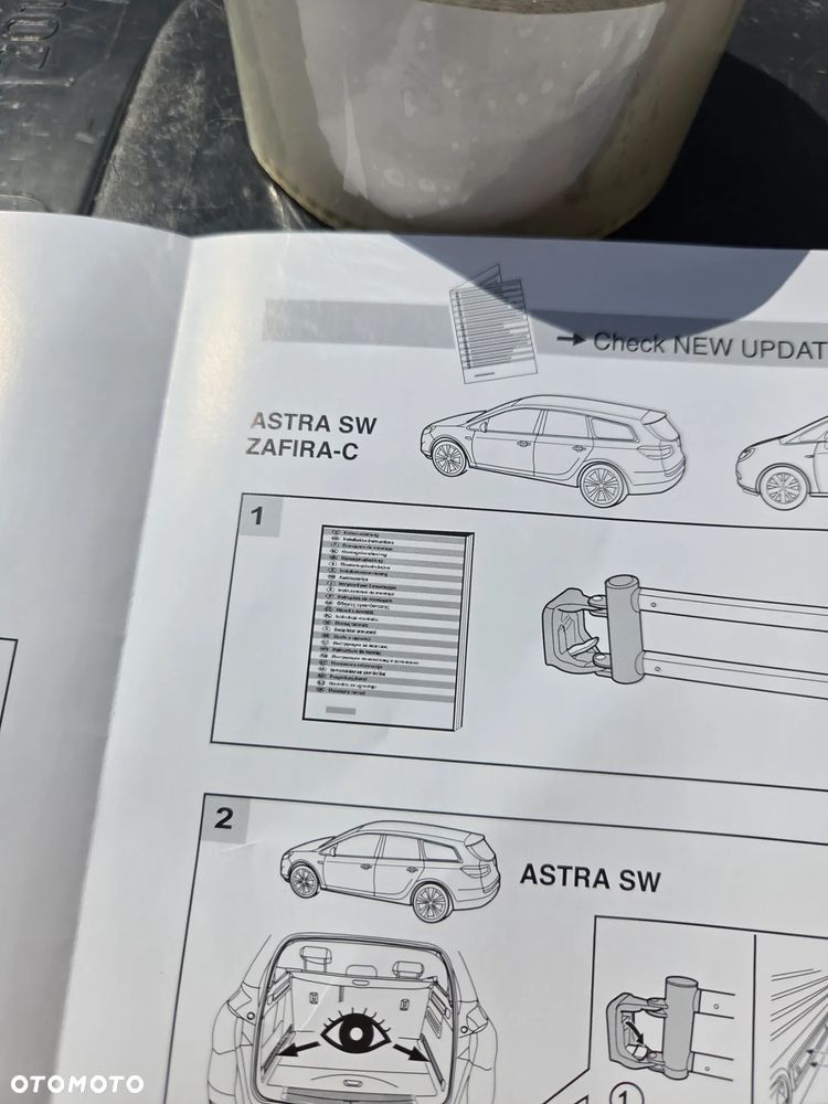 Przegroda bagażnika FlexRail Opel Astra J K Insignia Zafira C 13394999 - 7