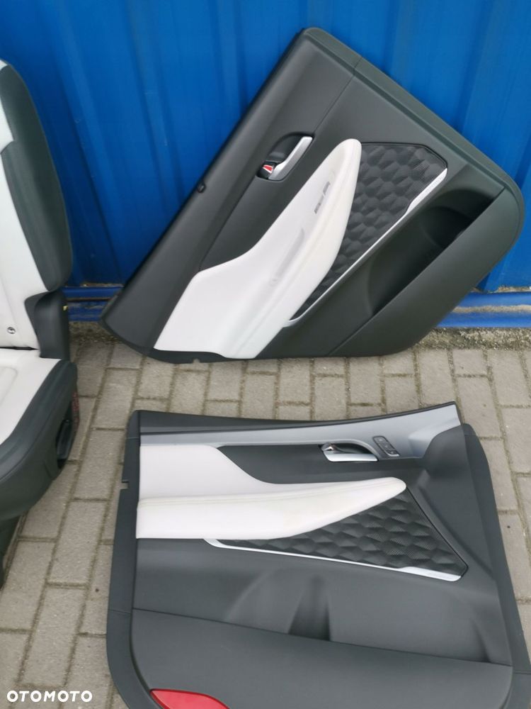 HYUNDAI SANTA FE IV LIFT KOMPLET FOTELI SKORA FOTELE KANAPA BOCZKI 5 OSÓB - 6