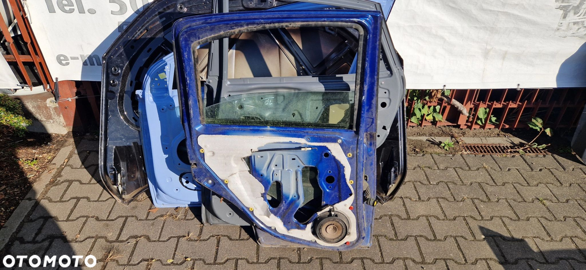 Drzwi Fiat Panda II 2003–2012r. Tył lewy - 2