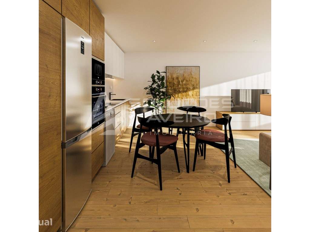 Apartamento T1 novo com excelentes acabamentos e vista Ria - Grande imagem: 3/10