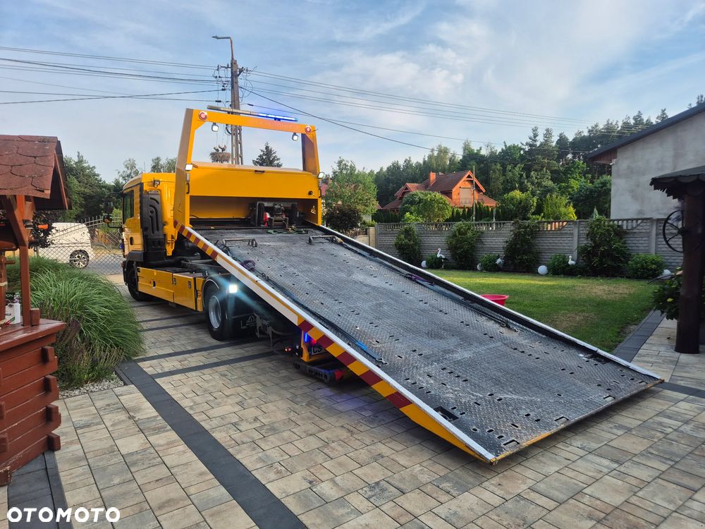 MAN TGL 12.250 POMOC DROGOWA PŁYTA HYDRAULICZAN FALKOM - 32