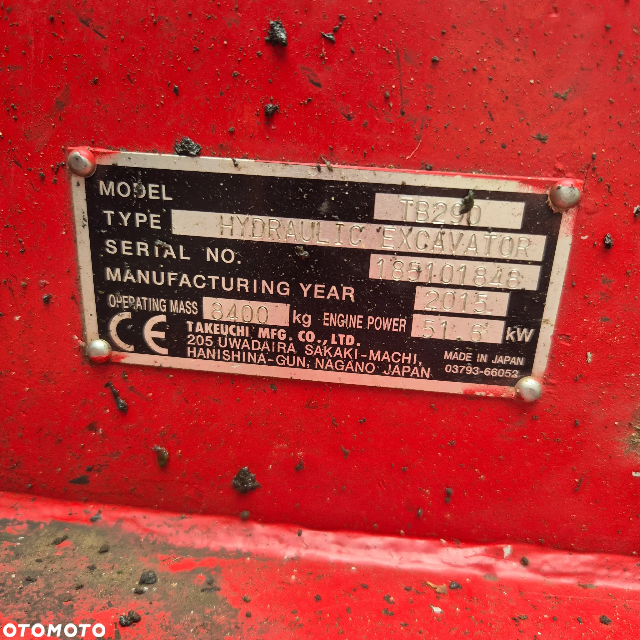 Takeuchi TB290 - 14