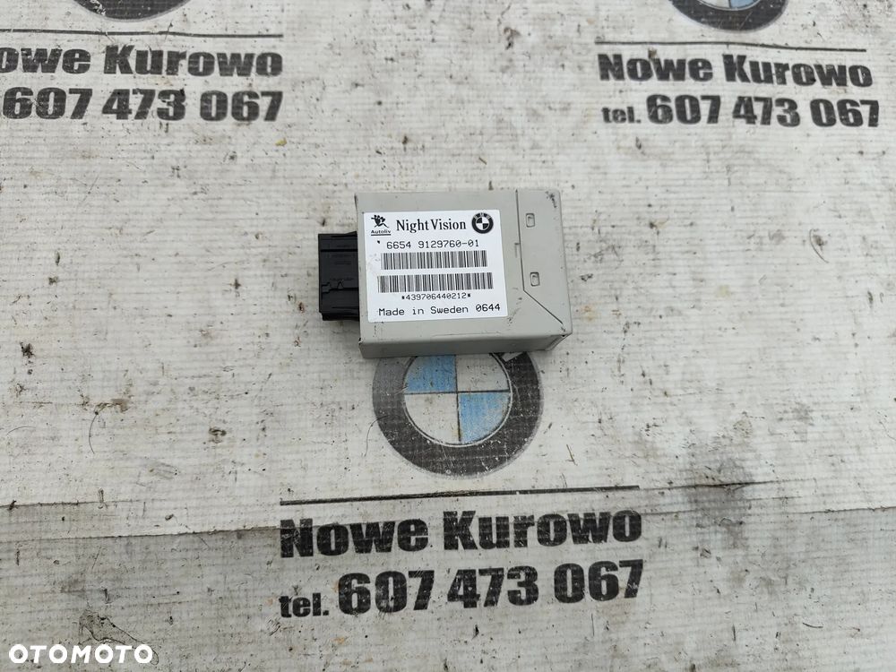 BMW E60 E61 E63 E65 Moduł kamery Night Vision 9129760 - 1