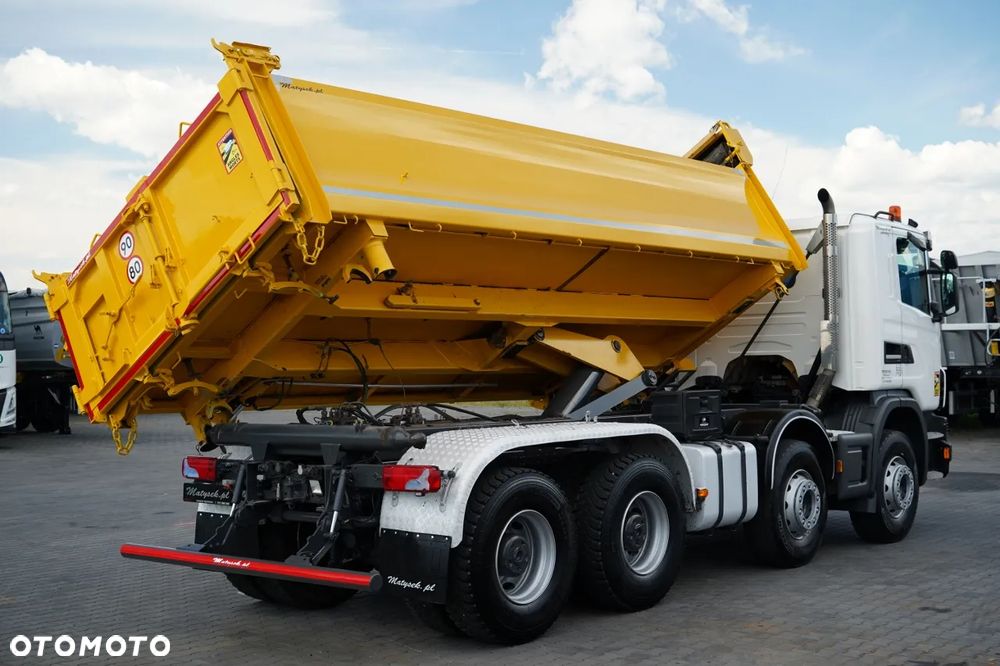 Scania G 400 / 8x4 / WYWROTKA / HYDROBURTA / BORDMATIC / MANUAL - 11