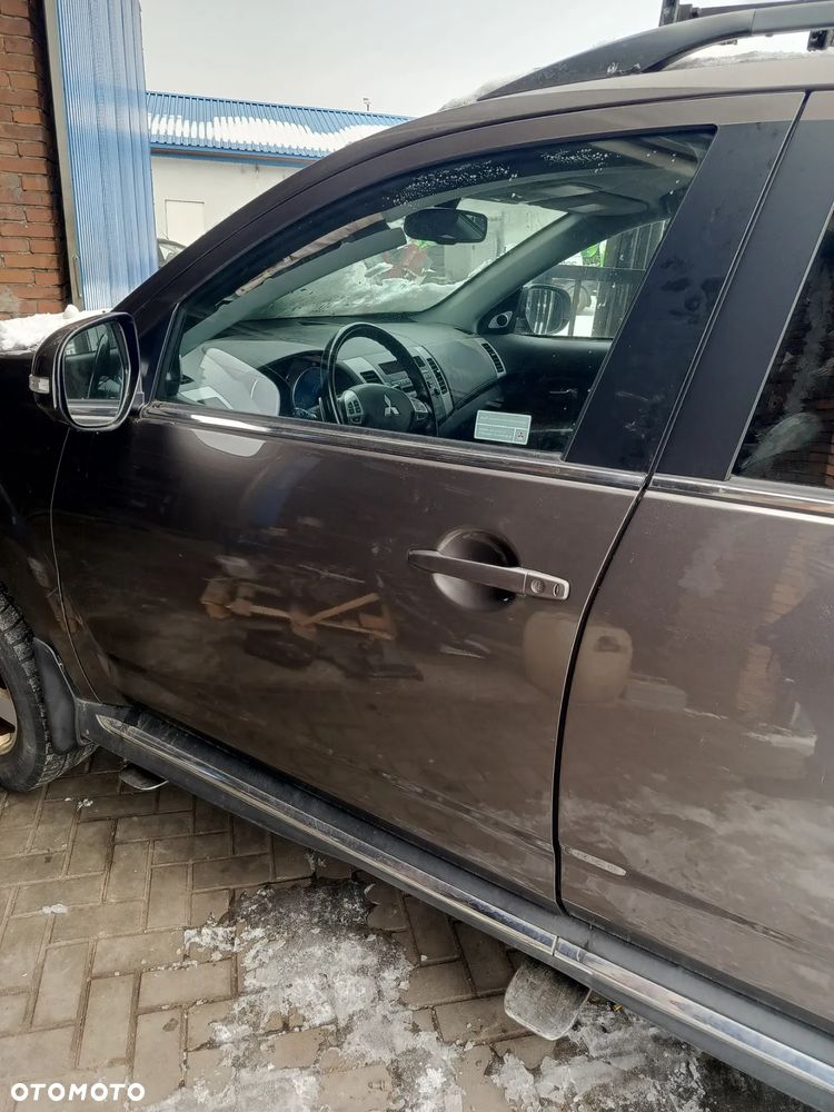 MITSUBISHI OUTLANDER II DRZWI LEWE PRZÓD PRZEDNIE GOŁE - 1