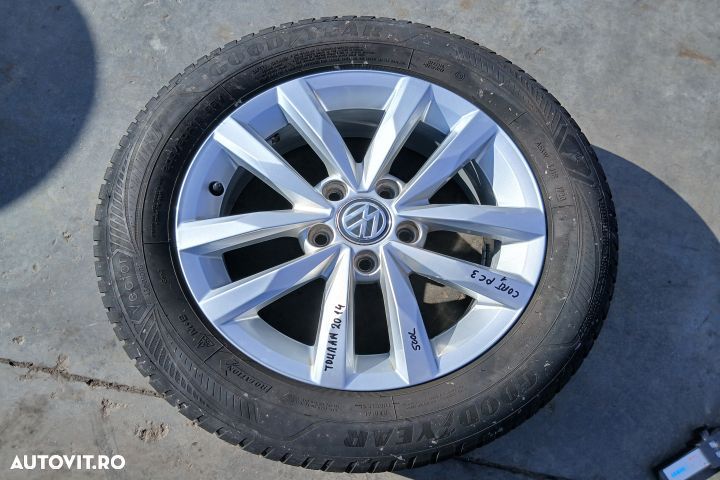 Janta aliaj cu anvelopa 16 5TA601025 6.5JX16H2 ET48 205/60 R16 5TA601 - 1