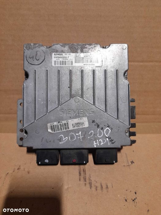 komputer sterownik silnika peugeot 307 citroen  2.0 hdi 5ws40020d - t - 1