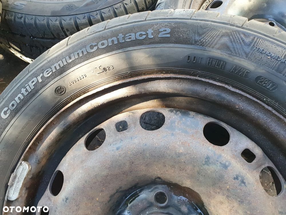 VW AG R15 4x KOŁO 5x100 195/55/R15 KOMPLET 4 KÓŁ ORYGINALNE FELGI 15 6J ET43 6Q0601027B - 8