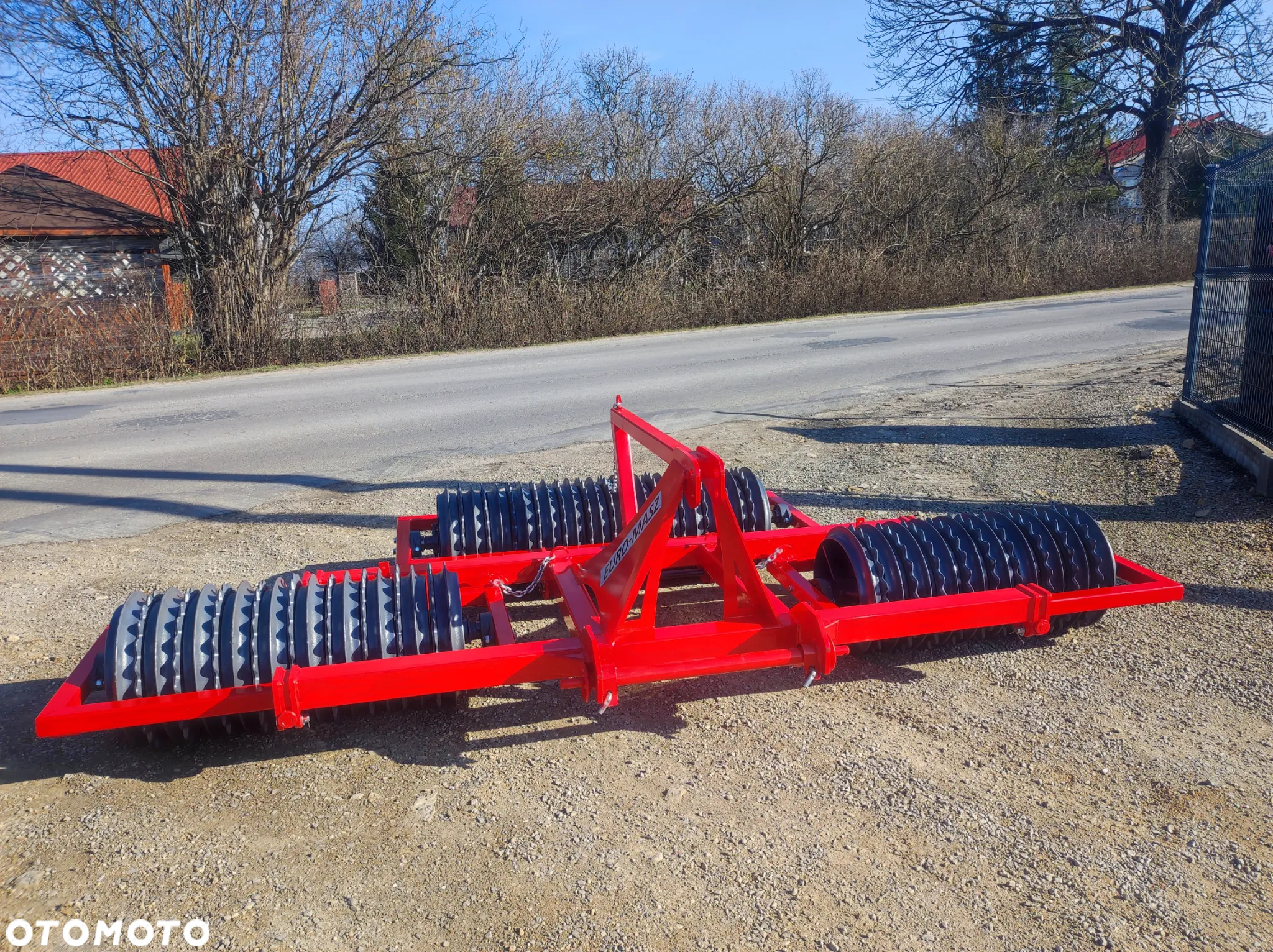 Wał posiewny zawieszany 3m/3,4m EURO-MASZ/ TRANSPORT / pierścień 450/500/530 - 3