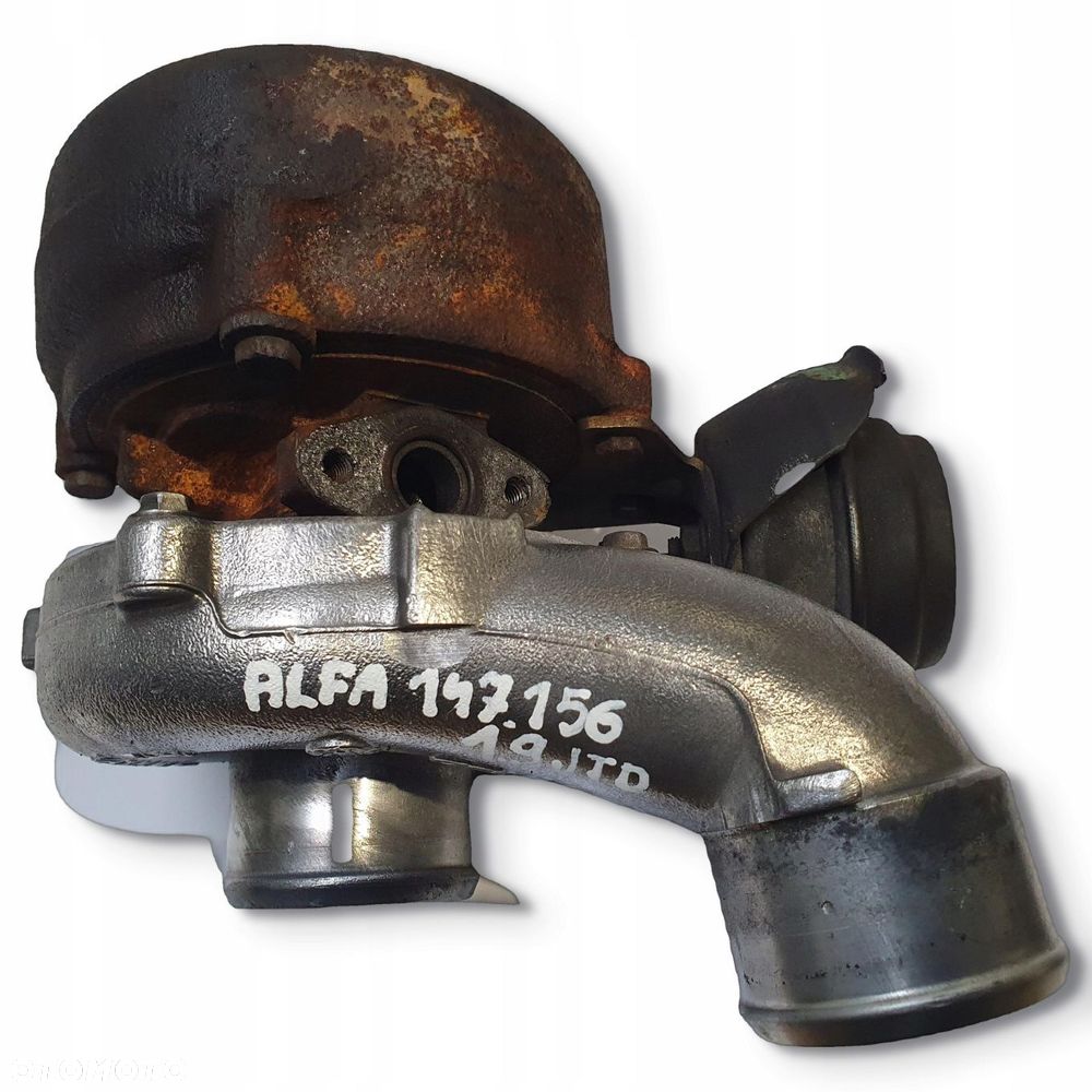 TURBOSPRĘŻARKA Alfa Romeo 147 1.9 JTD turbo 55191596 - 3