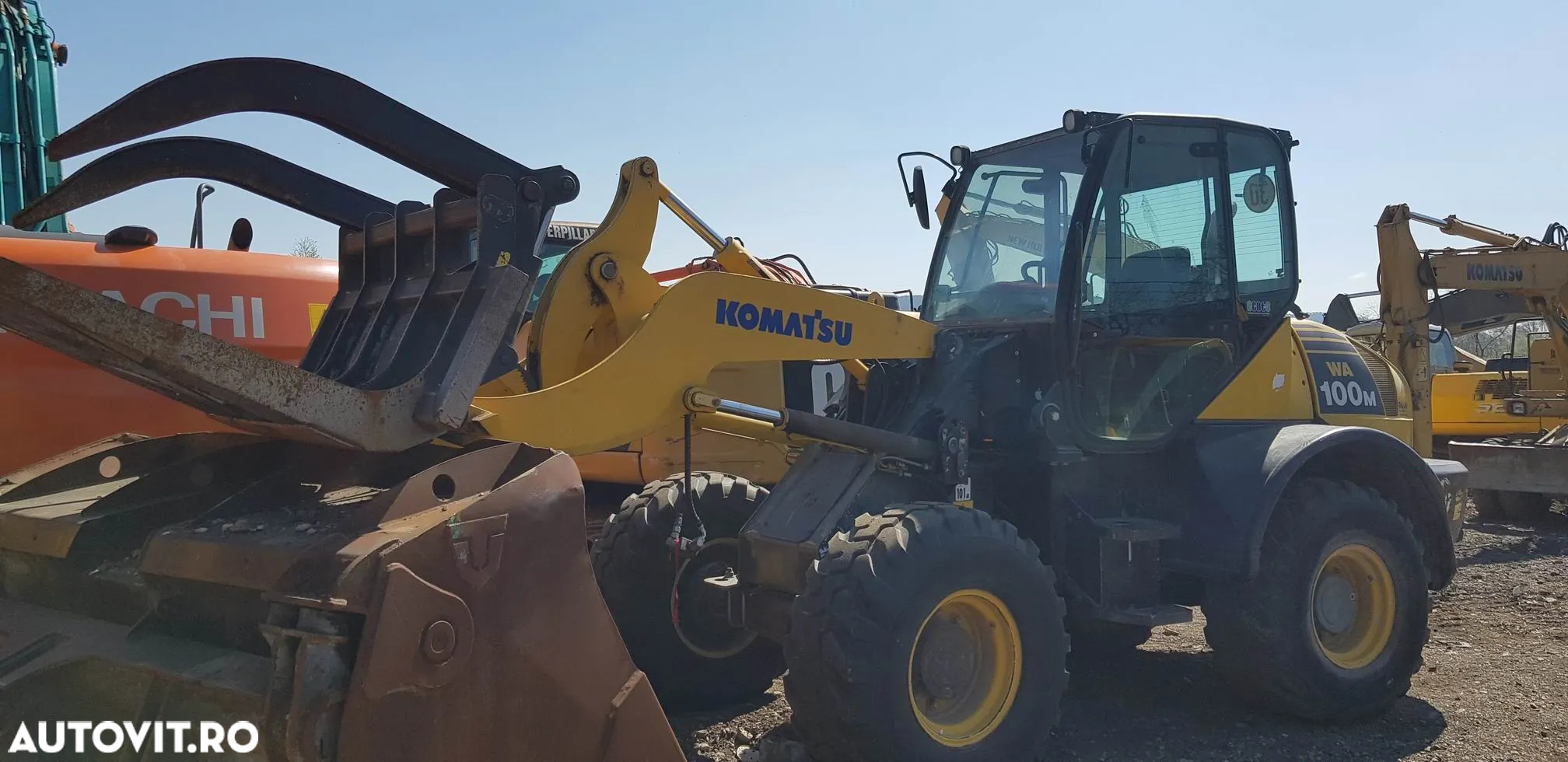 Komatsu WA 100 M Încărcător frontal - 10