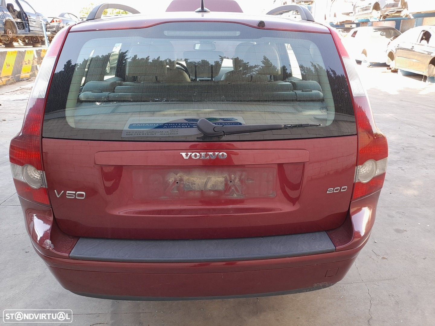 Porta / tampa da mala VOLVO V50 (MW) - 1