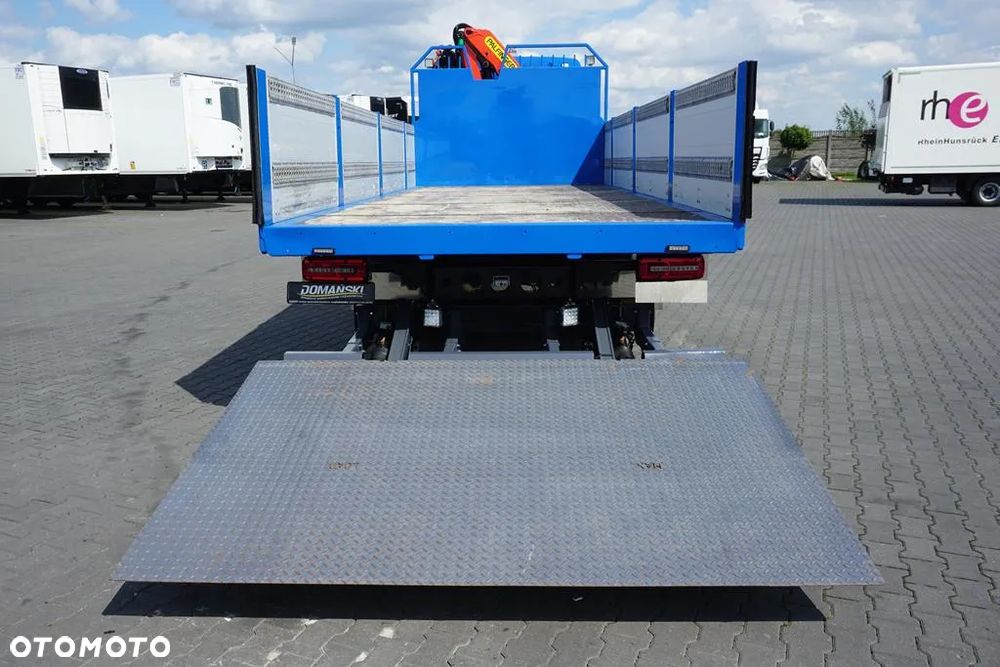 MAN TGM / 18.290  / SKRZYNIOWY + HDS + WINDA / PALFINGER PK 12002 / WYSIĘG 10 M - 10