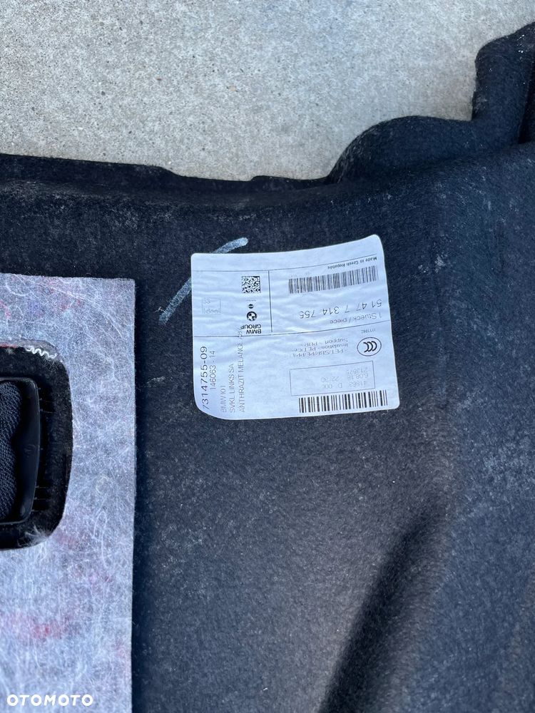 BMW i3 Boczek / Tapicerka / bagażnika  prawa,lewa - 3