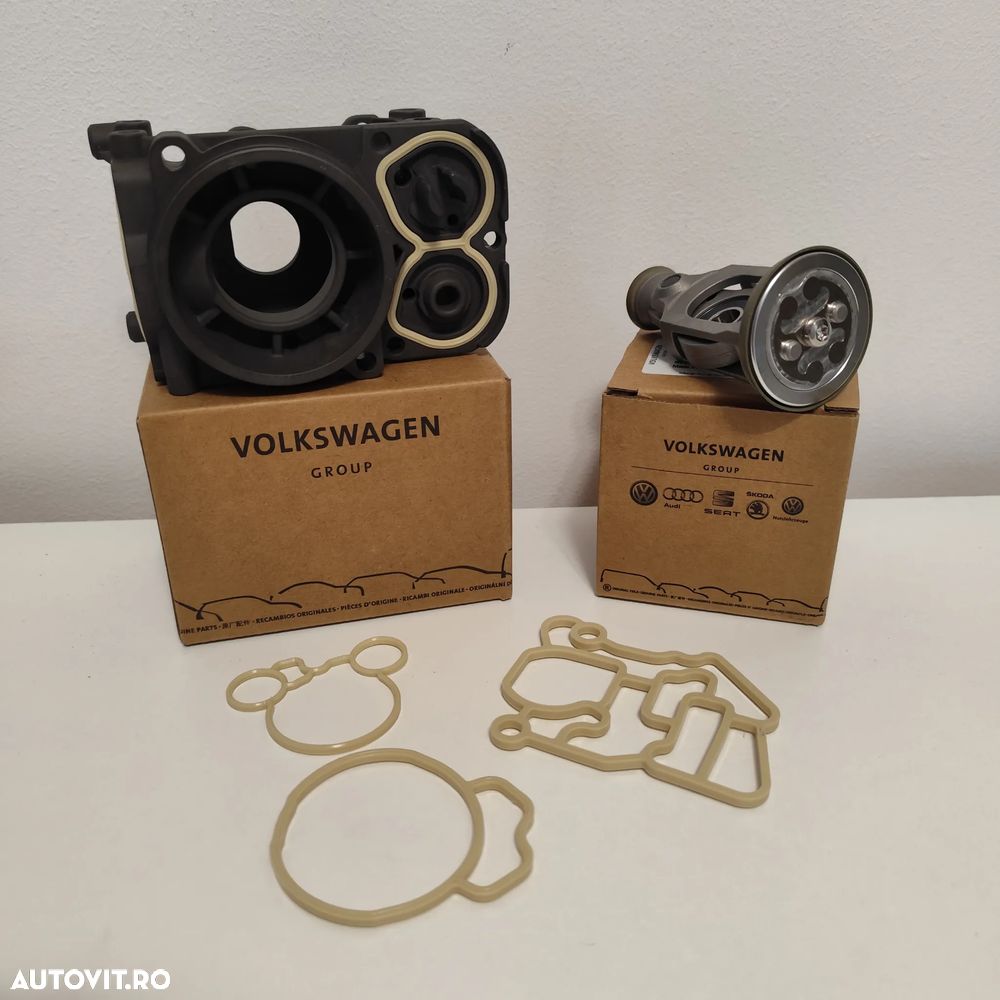 Kit reparatie Compresor perne aer, Bloc de supape, Senzor de inaltime, valve Audi A6 A7 A8 Q7 VW Touareg Porsche Cayenne Macan XC90 XC60 - 7