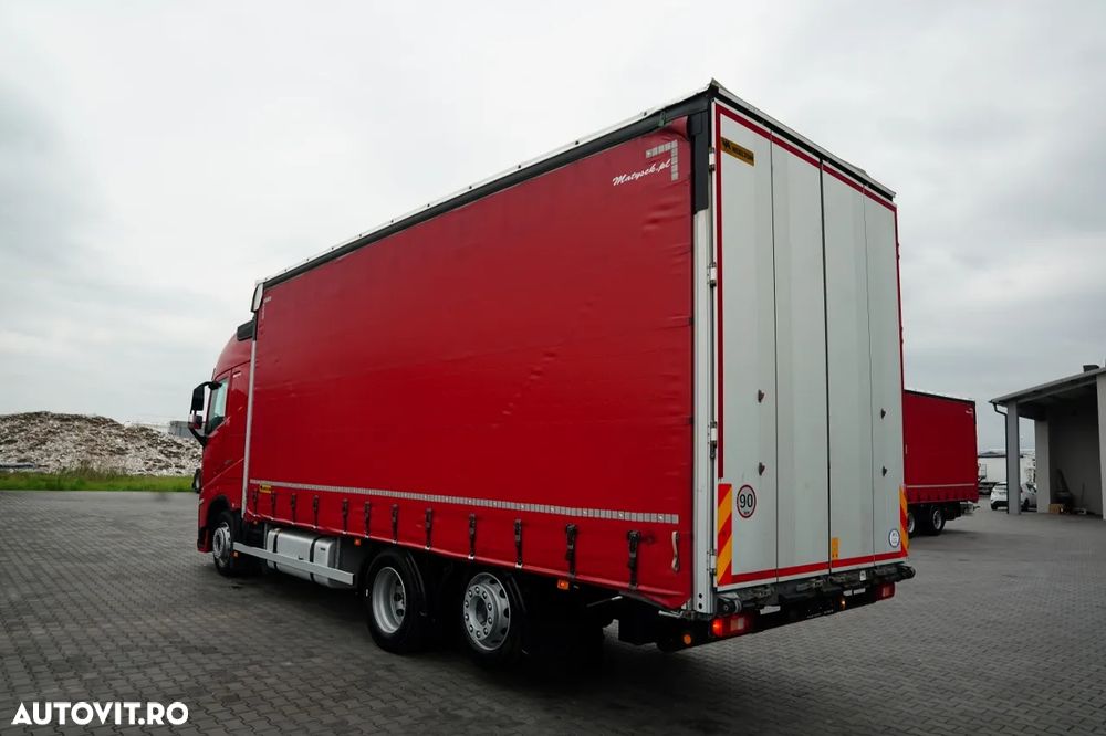 Volvo FH 460 / 7.4 M CORTINĂ / I-SAVE / I-PARK COOL / PUNTE RIDICATĂ / DIRECȚIE / CORTINĂ RANFORSATĂ - 4