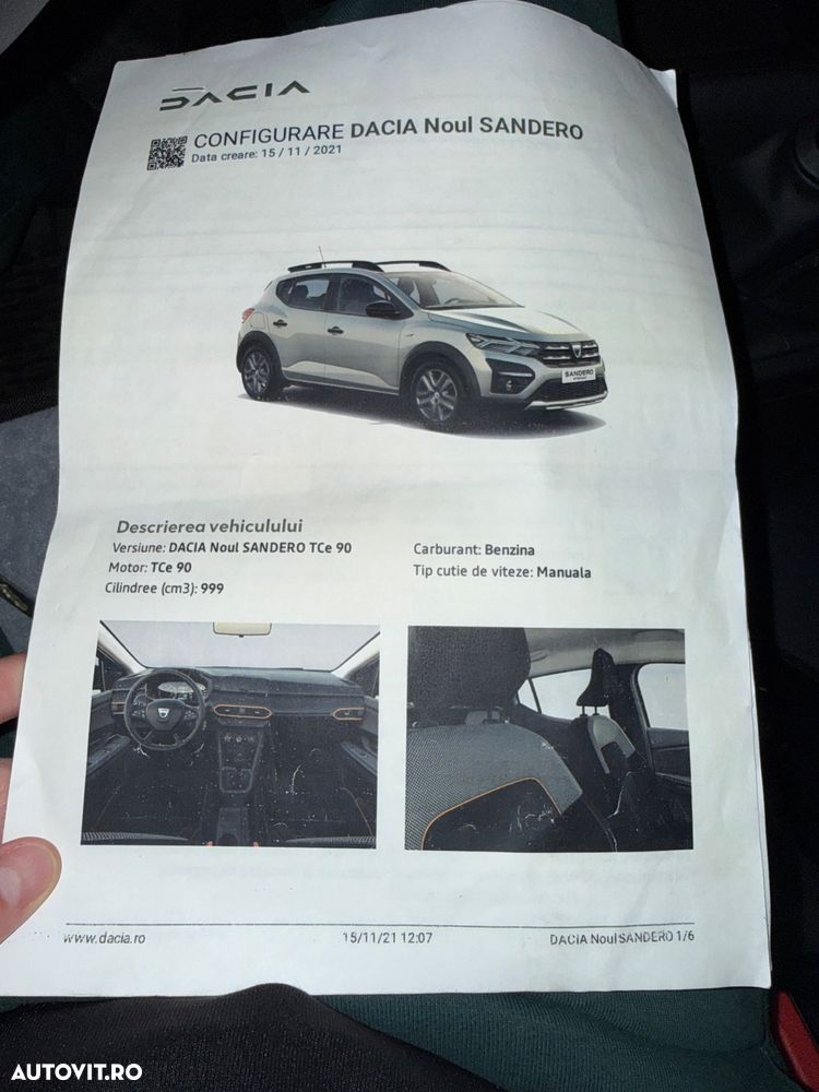 Dacia Sandero Stepway TCe 90 MT6 Comfort - 17