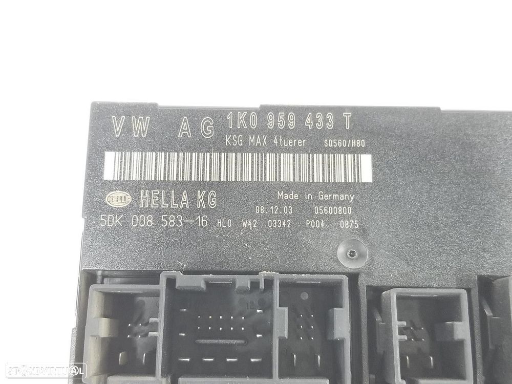 MODULO ELECTRONICO VOLKSWAGEN CADDY III BREAK FAMILIAR 2004 -1K0959433T - 2