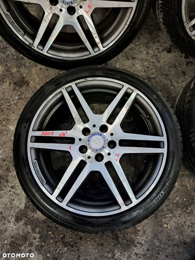mercedes-benz e klasa w207 felgi aluminiowe alufelgi amg 18" et45 et49 - 2
