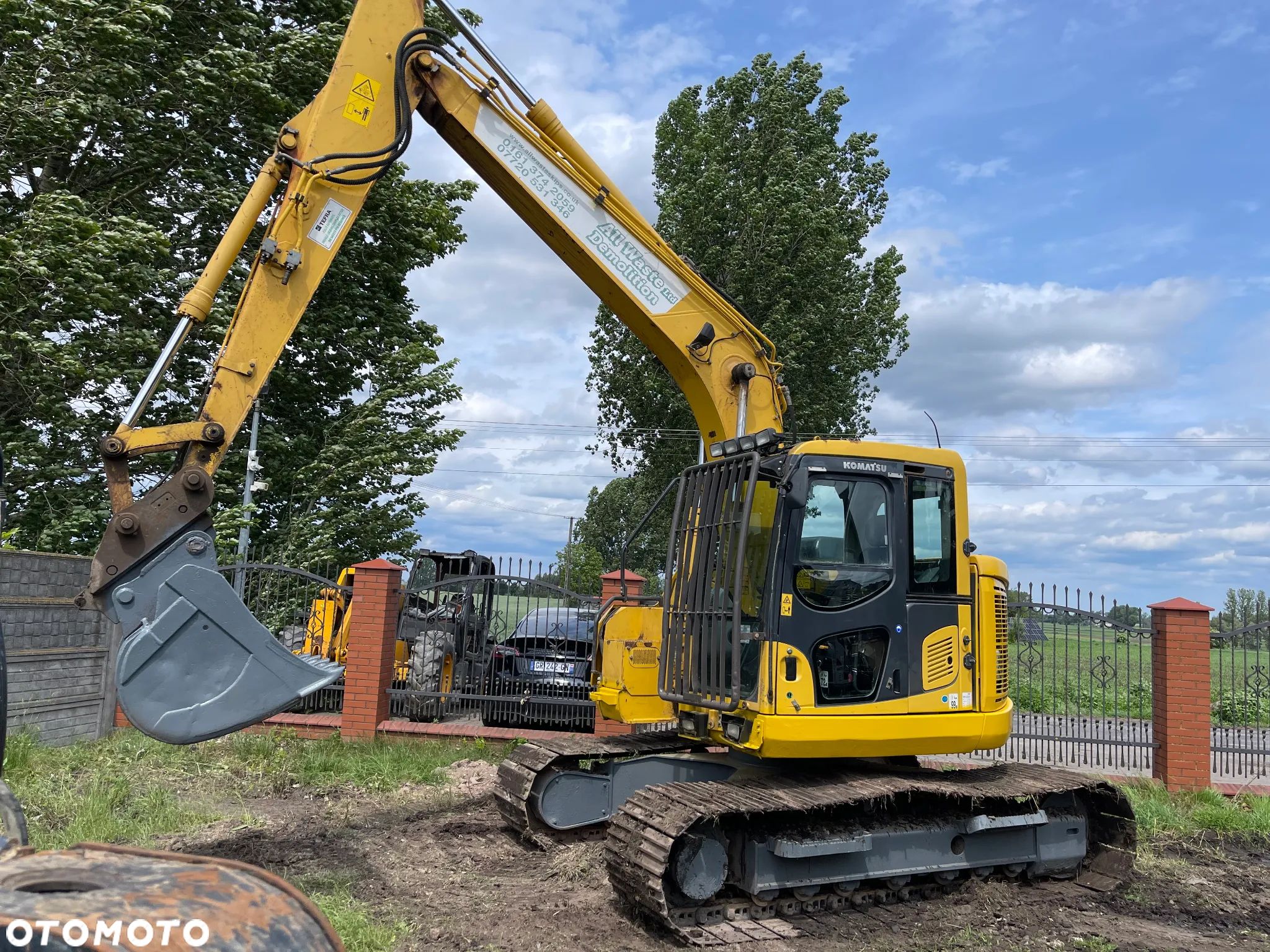 Komatsu Koparka Gąsiennicowa PC138US-11 Rok 2016 Klimatyzacja jcb doosan volvo 14 ton - 1