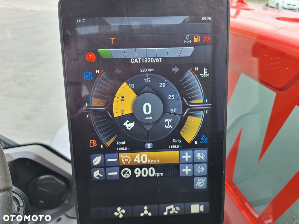 Manitou ładowarka teleskopowa obrotowa MRT 2260 Vision + - 7