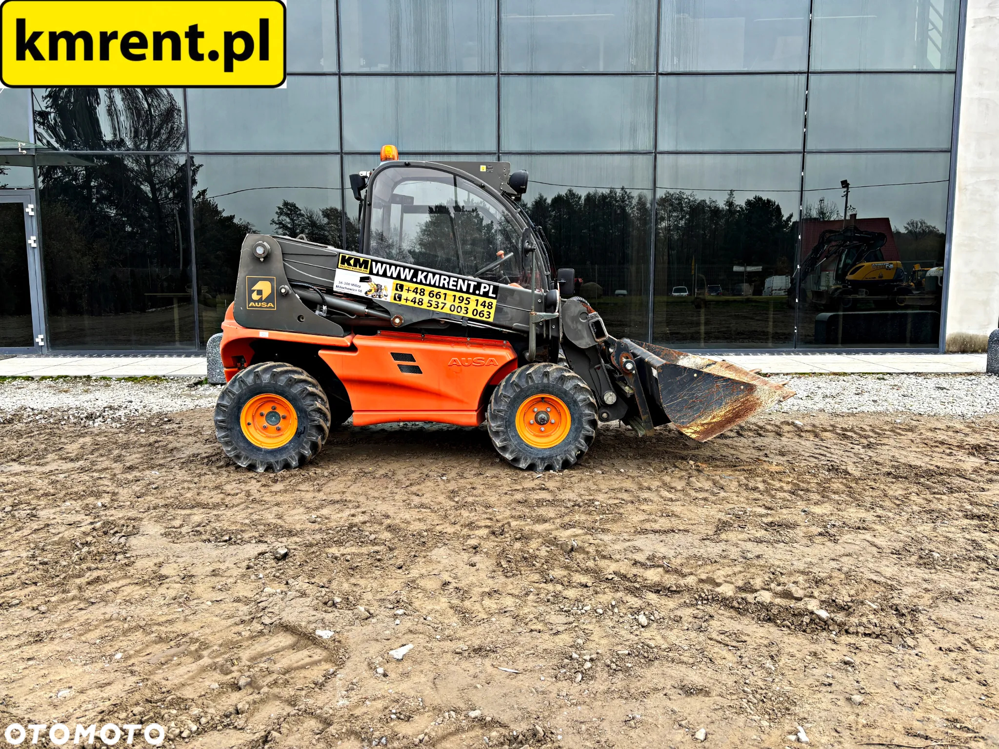Ausa T 144 H ŁADOWARKA TELESKOPOWA 2017R. | NA LAWETĘ B E MTH 273 JCB 520-40 - 7