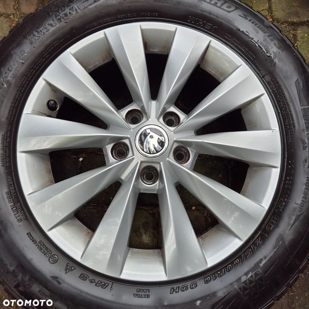ZIMA 16'' ORYGI. SKODA KAROQ YETI SUPERB OCTAVIA 4 TOURAN PASSAT T-ROC TT - 3