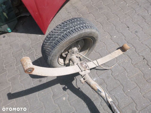 BELKA TYŁ TYLNA KOMPLETNA Z RESORAMI NA PRZYCZEPKĘ FIAT DOBLO - 3