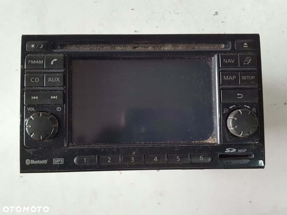 NISSAN QASHQAI I J10 06r- RADIO CD NAWIGACJA - 2