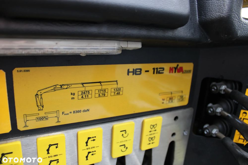 Żuraw HDS HYVA HB 112X E2 Fabrycznie nowy Sterowanie radiowe 5,6 funkcja Fassi Hiab Palfinger HMF DN HC Atlas - 6